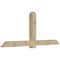Ekena Millwork Eugene Rough Sawn Timber Gable Bracket, Douglas Fir, 96"W x 40"H x 6"D x 6"F, 10/12 Pitch GBW096X40X0606EUG00RDF - alternate 4